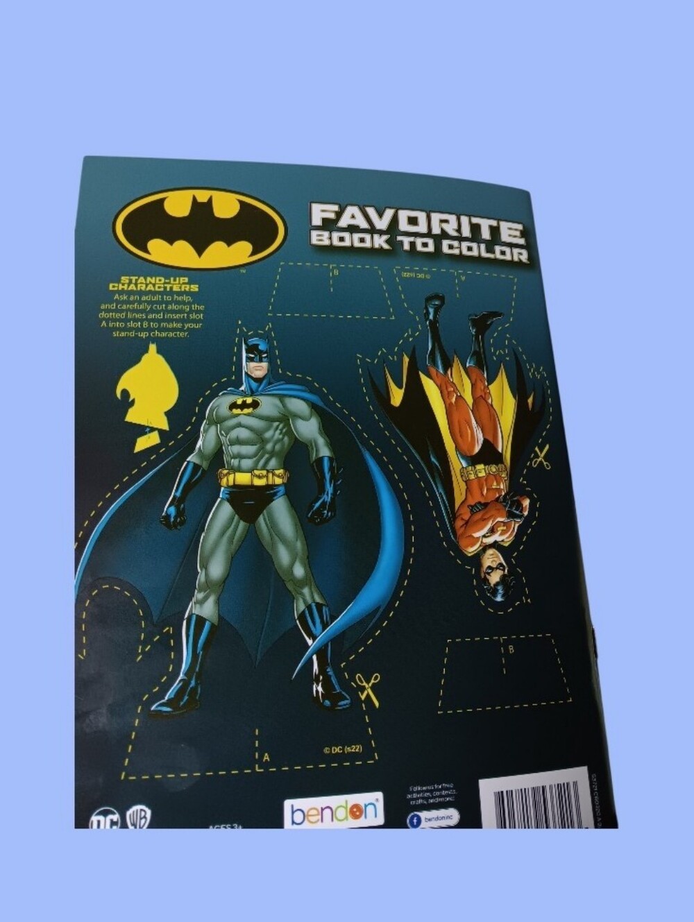 BAT-MAN Coloring Book Bundle - Picture 5 of 16